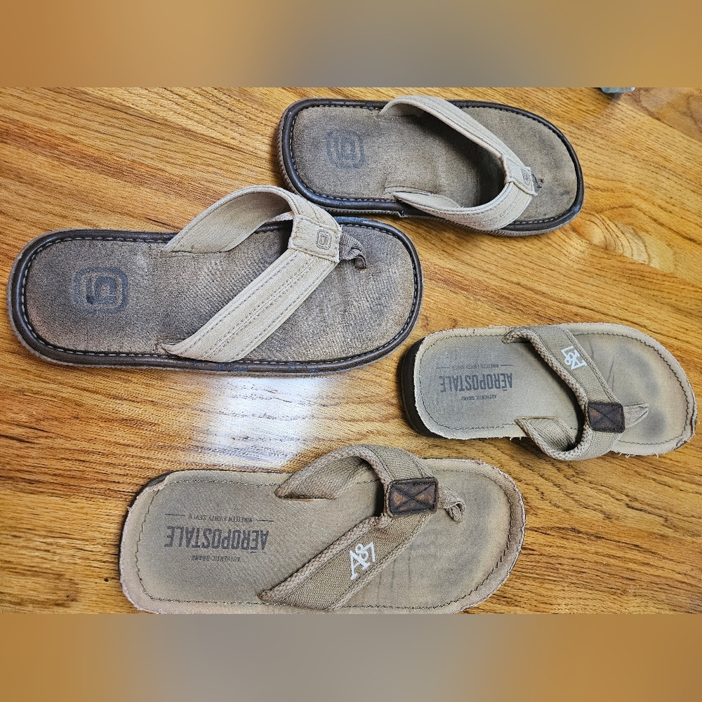 Aeropostale And G Beige Sandals